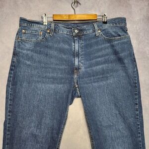 Levi Strauss 541 Athletic Fit Jeans Mens size 44x32 Blue Denim Stretch